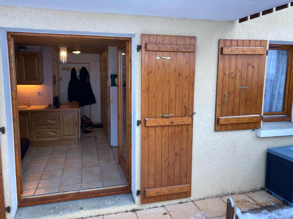Appartement 2 Pieces Pieds Des Pistes Terrasse Face A La Montagne Bernex Buitenkant foto